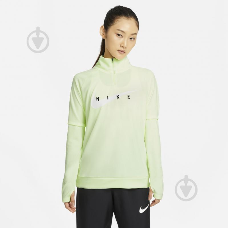 Джемпер Nike W NK SWOOSH RUN HZ MIDLAYER CZ9231-701 р. S м'ятний - фото 1