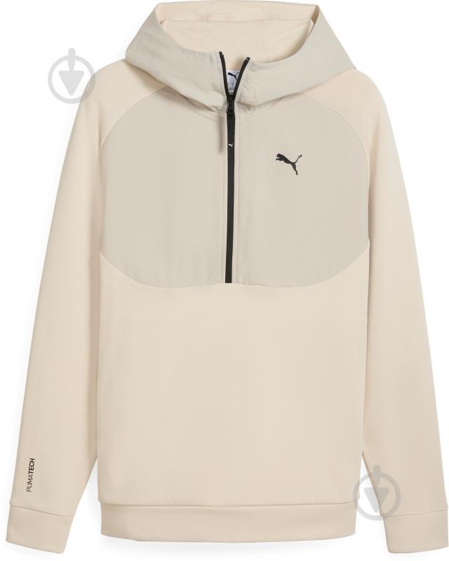 ᐉ Джемпер Puma TECH Half-Zip Hoodie 68729087 р.2XL бежевий