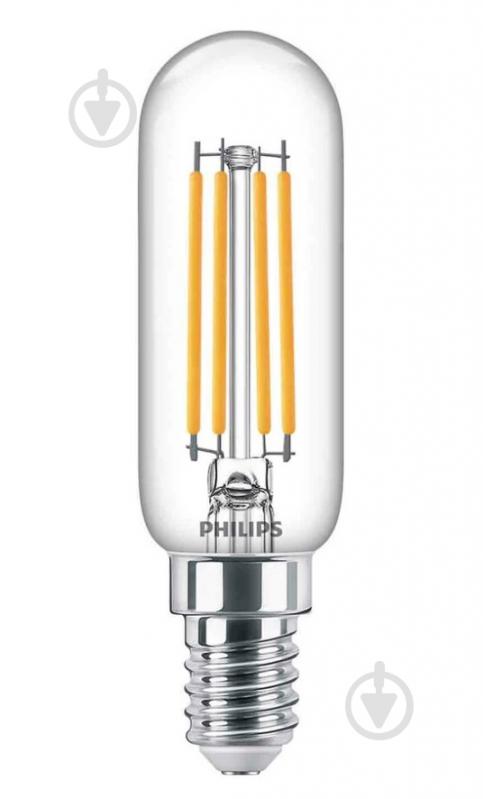 Лампа світлодіодна Philips T25 4,5 Вт E14 2700 К 220-240 В прозора 929001956715 - фото 2