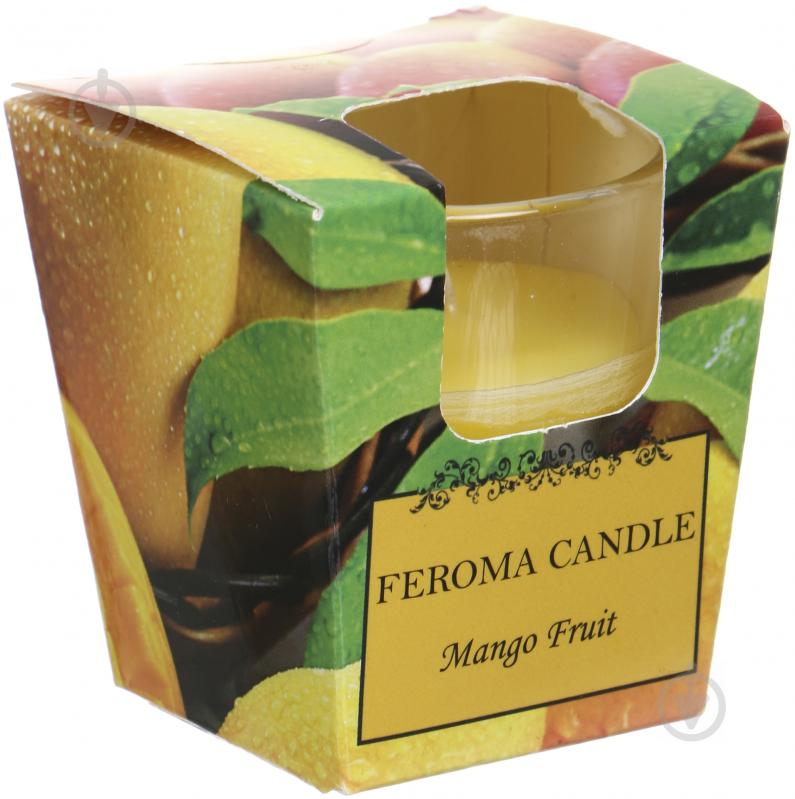 Свічка ароматична Feroma Candle Арома Стопка Mango Fruit - фото 3