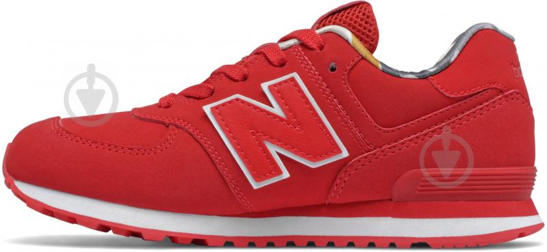 Кросівки для дівчаток New Balance GC574GYI GC574GYI р.35,5 червоні - фото 2