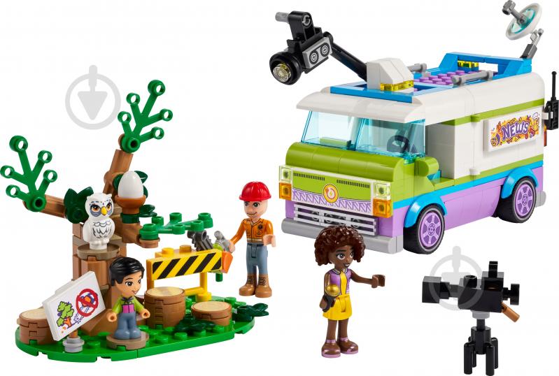 Конструктор LEGO Friends Фургон новостной редакции 41749 - фото 3