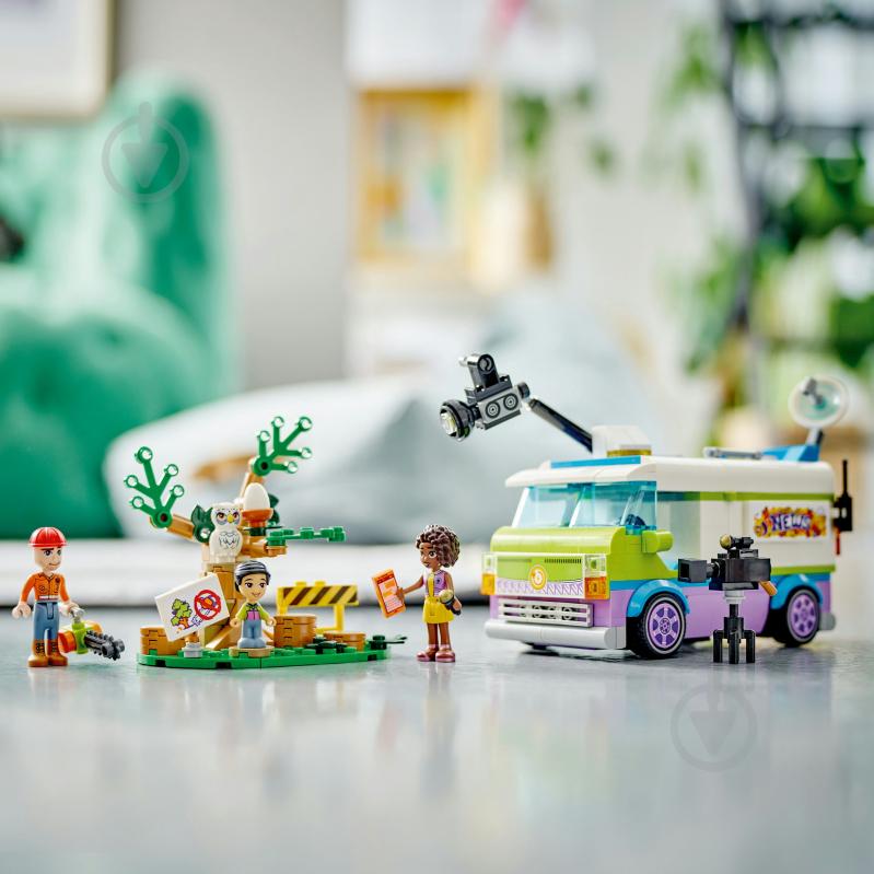 Конструктор LEGO Friends Фургон новостной редакции 41749 - фото 6