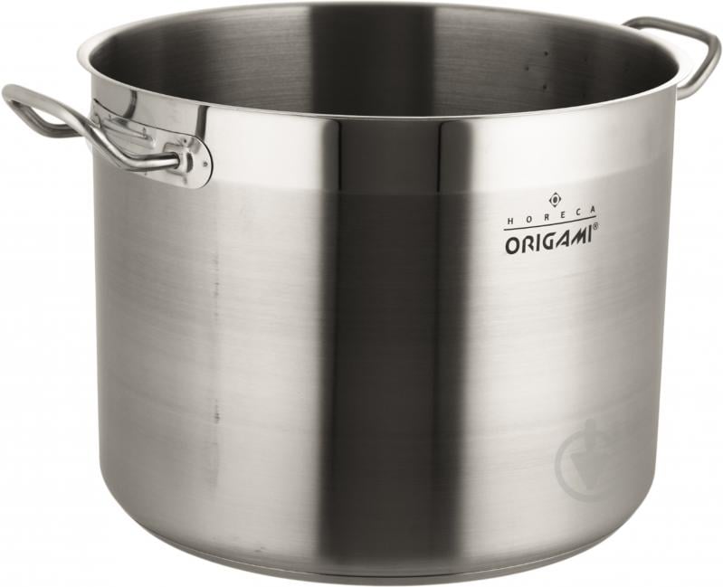 Кастрюля с крышкой Origami Horeca new 24 л 34х26,5 см - фото 2 Кастрюля с крышкой Origami Horeca new 24 л 34х26,5 см - фото 2