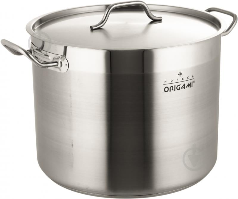 Кастрюля с крышкой Origami Horeca new 24 л 34х26,5 см - фото 1 Кастрюля с крышкой Origami Horeca new 24 л 34х26,5 см - фото 1
