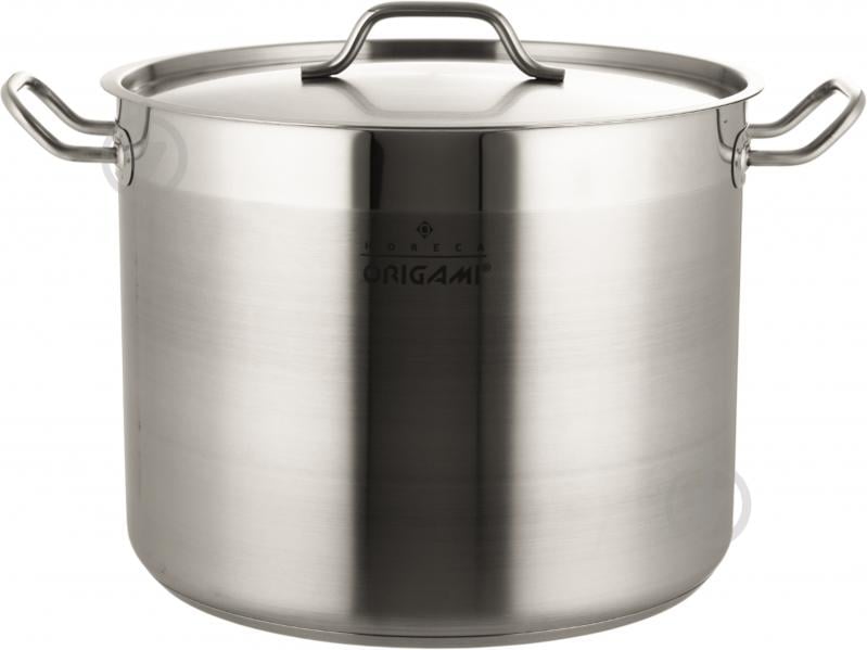 Кастрюля с крышкой Origami Horeca new 24 л 34х26,5 см - фото 4 Кастрюля с крышкой Origami Horeca new 24 л 34х26,5 см - фото 4