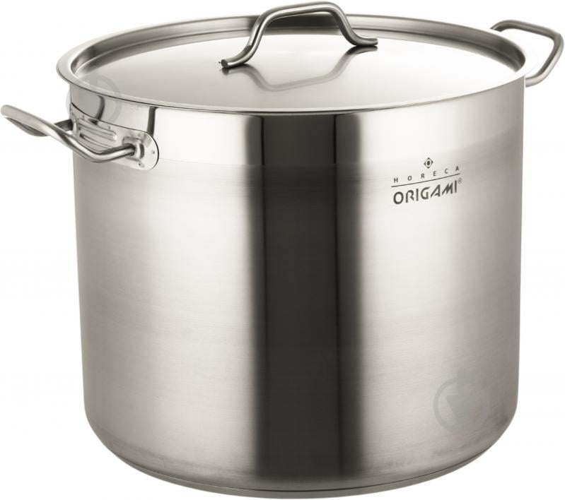 Кастрюля с крышкой Origami Horeca new 31 л 36х30,5 см - фото 1 Кастрюля с крышкой Origami Horeca new 31 л 36х30,5 см - фото 1