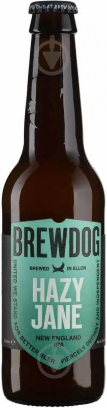 Пиво BrewDog Hazy Jane 5% 0,33 л - фото 1