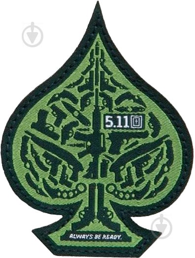 Нашивка SPADE PATCH 81025-851 Olive - фото 1