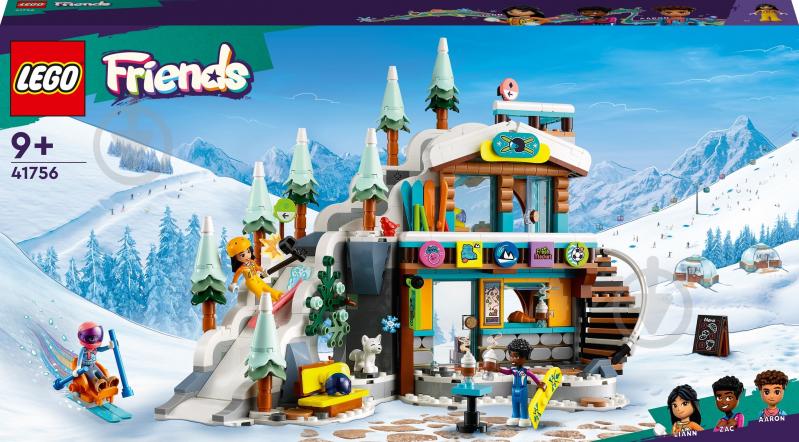 Конструктор LEGO Friends Праздничная горнолыжная трасса и кафе 41756 - фото 1