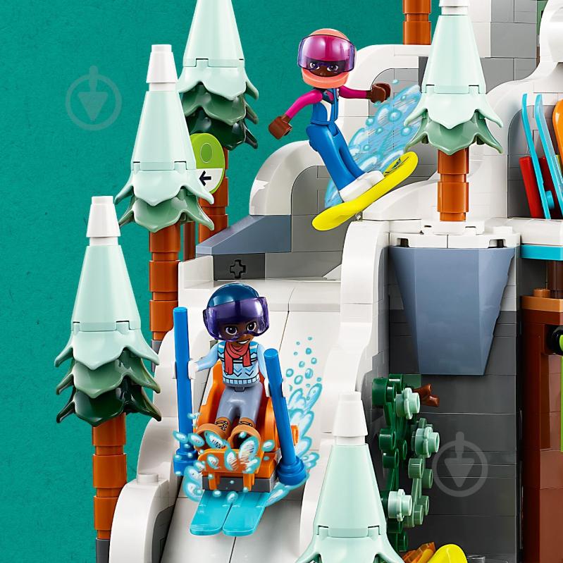 Конструктор LEGO Friends Праздничная горнолыжная трасса и кафе 41756 - фото 8