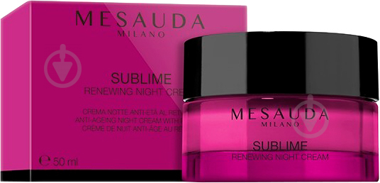 Крем ночной омолаживающий Sublime Renewing Night Cream MESAUDA 50 мл - фото 2