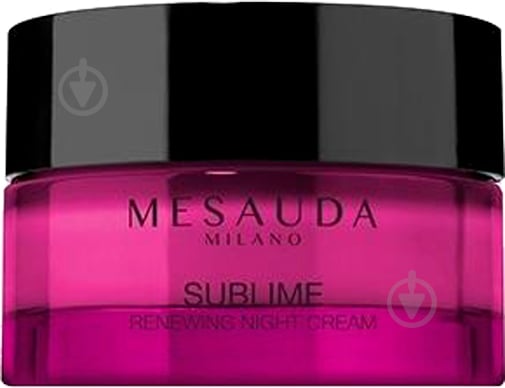 Крем ночной омолаживающий Sublime Renewing Night Cream MESAUDA 50 мл - фото 1