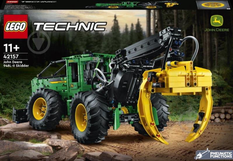 Конструктор LEGO Technic Трелювальний трактор John Deere 948L-II 42157 - фото 1