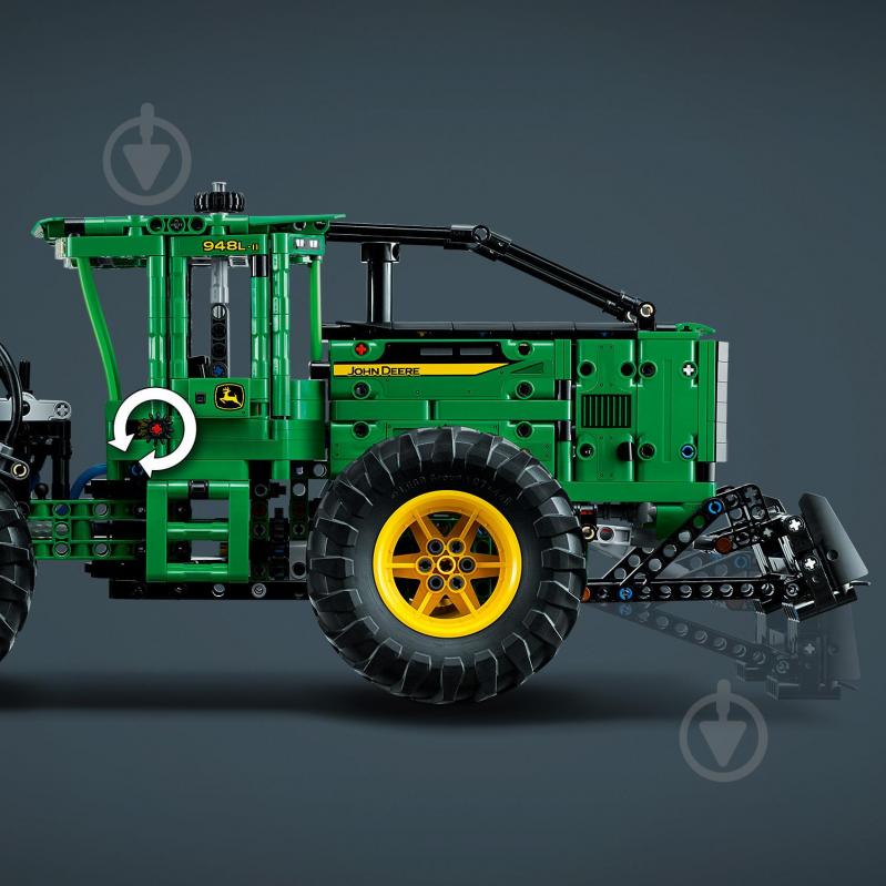 Конструктор LEGO Technic Трелевочный трактор John Deere 948L-II 42157 - фото 7