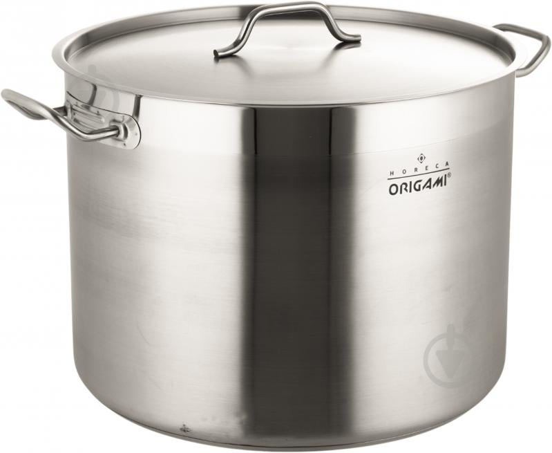 Каструля з кришкою Origami Horeca new 38 л 40х30,5 см - фото 1 Каструля з кришкою Origami Horeca new 38 л 40х30,5 см - фото 1