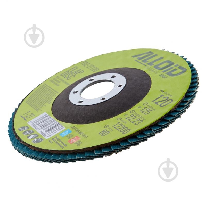 Круг лепестковый Alloid 125 мм P120 FDZ-27120 - фото 4