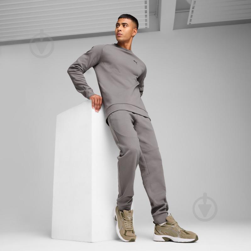 Свитшот Puma PUMATECH Crew DK 68459979 р.2XL серый - фото 5