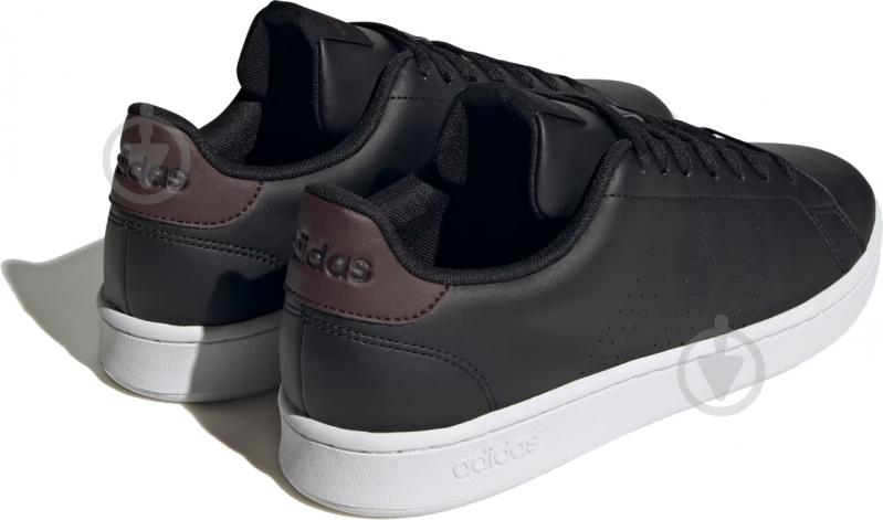 Кроссовки мужские демисезонные Adidas ADVANTAGE ID9630 р.46 черные - фото 4