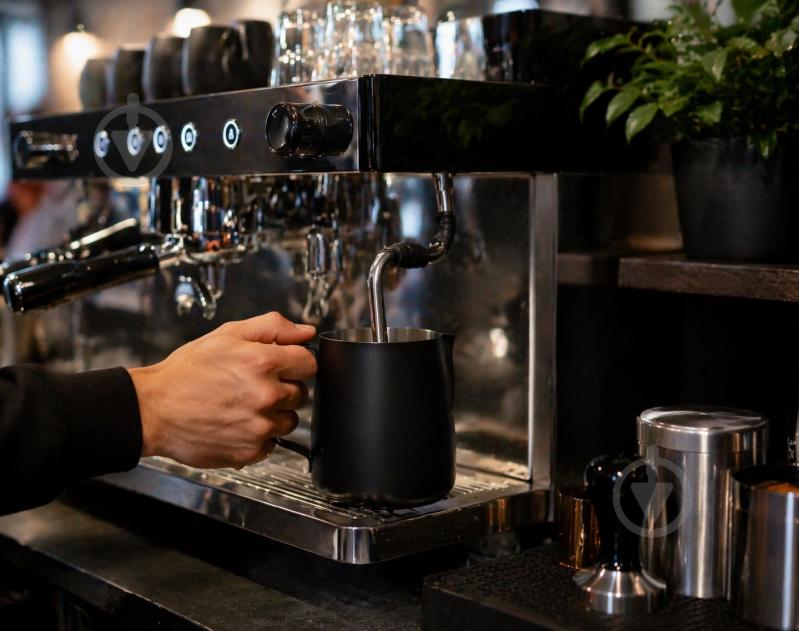 Молочник Origami Horeca (пітчер) 600 мл чорний - фото 2