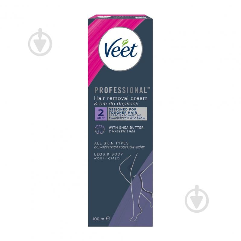 Крем для депіляції Veet Professional для всіх типів шкіри 100 мл - фото 1