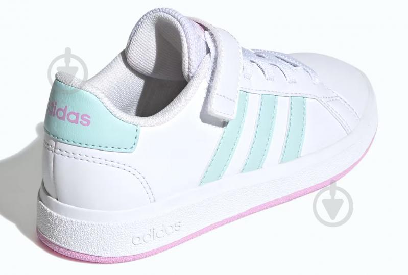 Кросівки Adidas GRAND COURT 2.0 EL ID7886 р.31,5 білі - фото 4