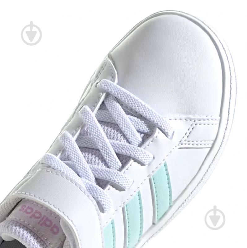 Кросівки Adidas GRAND COURT 2.0 EL ID7886 р.31,5 білі - фото 6