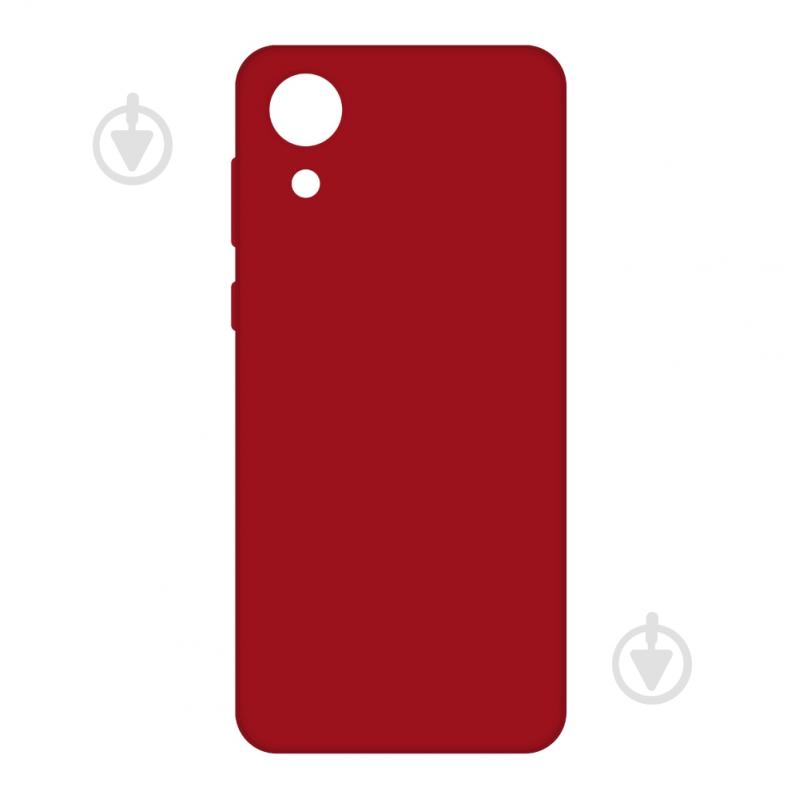 Чехол Intaleo SoftShell для Samsung Galaxy A03 Core красный - фото 1 Чехол Intaleo SoftShell для Samsung Galaxy A03 Core красный - фото 1