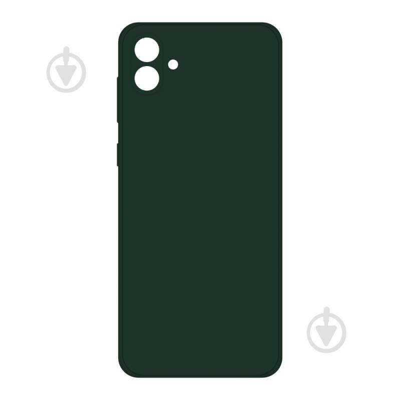 Чохол Intaleo SoftShell для Samsung Galaxy A04 темно-зелений - фото 1