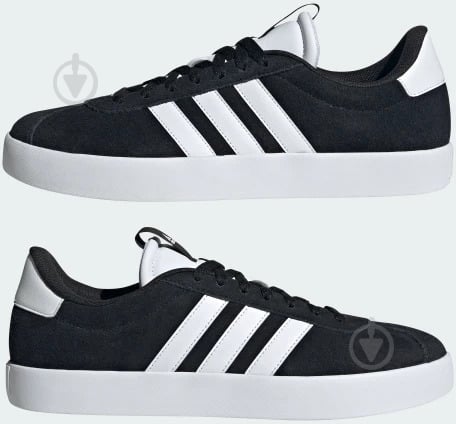 Кроссовки Adidas VL COURT 3.0 ID6278 р.46 черные - фото 2