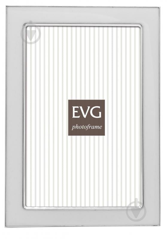 Рамка EVG ONIX E02 1 фото 10x15 см белый - фото 1