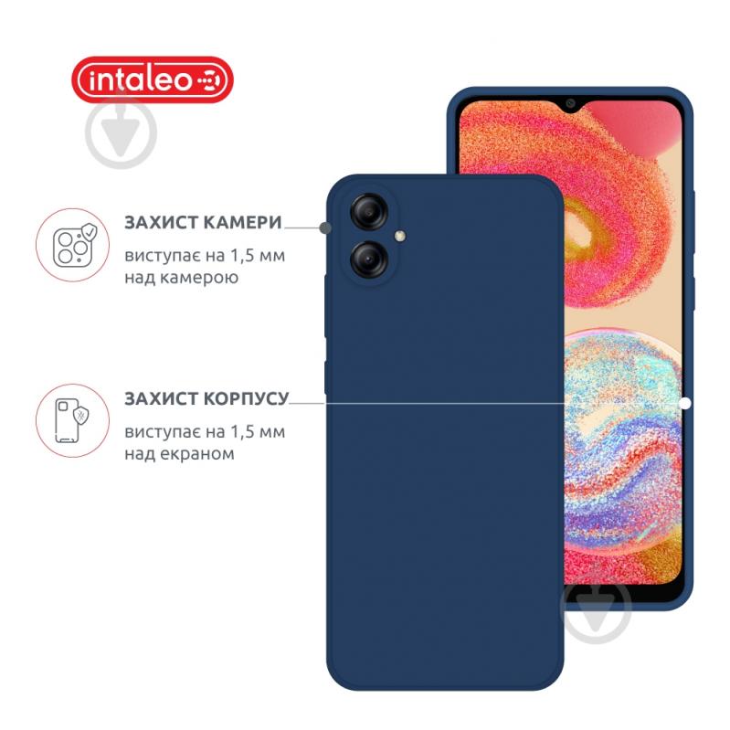 Чохол Intaleo SoftShell для Samsung Galaxy A04e блакитний - фото 3