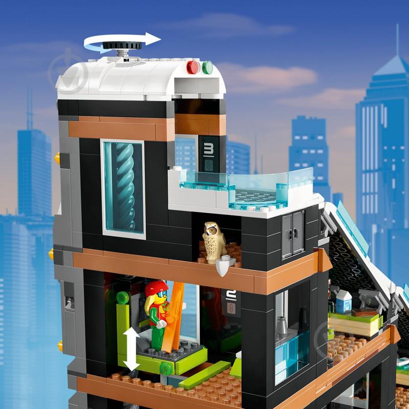 Конструктор LEGO City Горнолыжный и скалолазный центр 60366 - фото 8