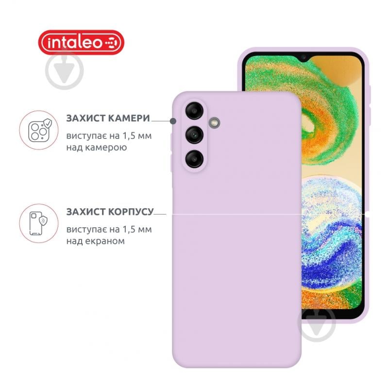 Чехол Intaleo SoftShell для Samsung Galaxy A04S фиолетовый - фото 3