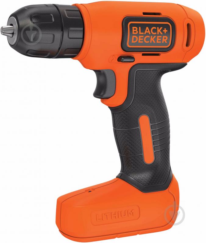 Отвертка аккумуляторная Black+Decker BDCD8 - фото 1