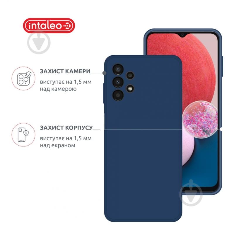 Чехол Intaleo SoftShell для Samsung A13 4G синий - фото 3