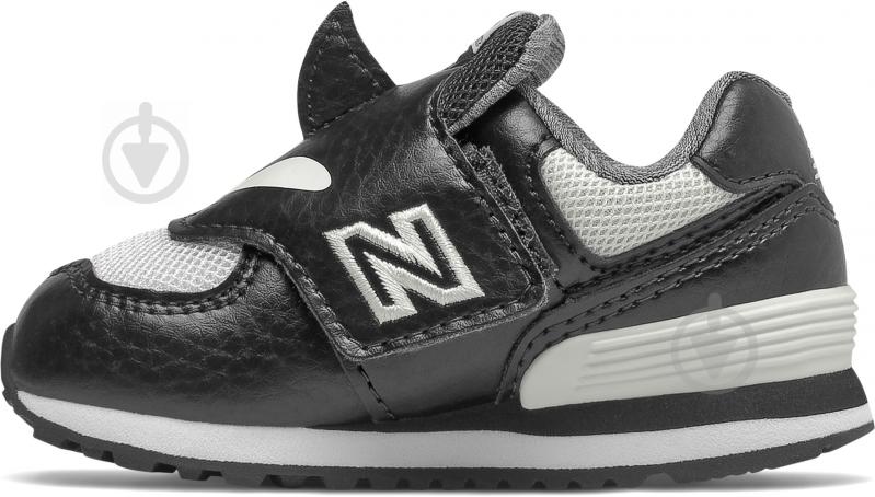 Кросівки для хлопчиків New Balance IV574AQO IV574AQO р.21,5 чорні - фото 1