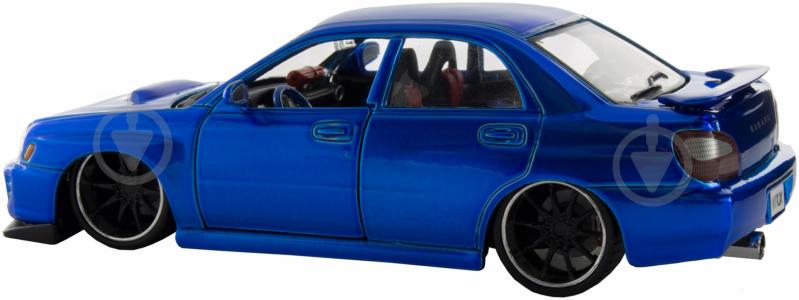 Автомодель Maisto 1:24 2002 Subaru Impreza WRX 32095 liq. blue 32095 liq. blue - фото 2