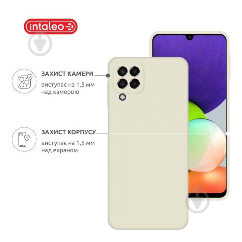 Чехол Intaleo SoftShell для Samsung Galaxy A22 LTE 4G белый - фото 3