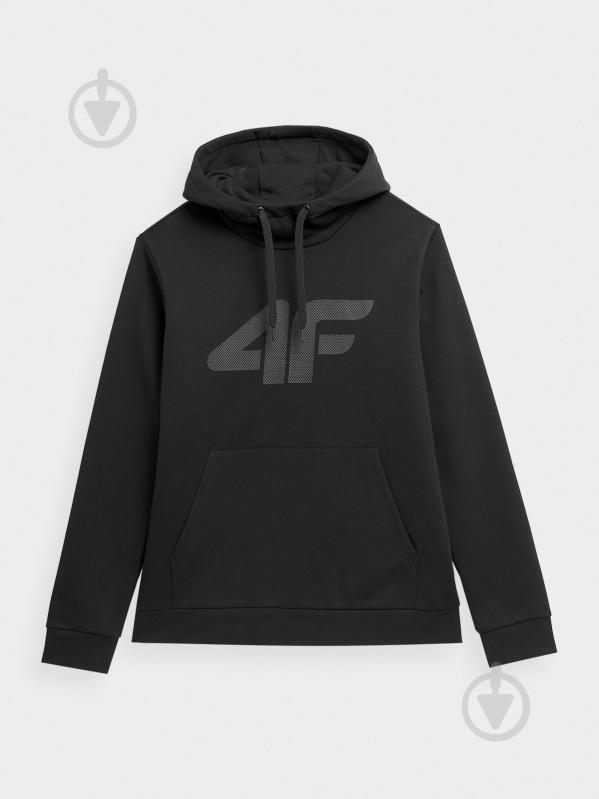 Джемпер 4F SWEATSHIRT M353 4FSS23TSWSM353-20S р.M чорний - фото 1