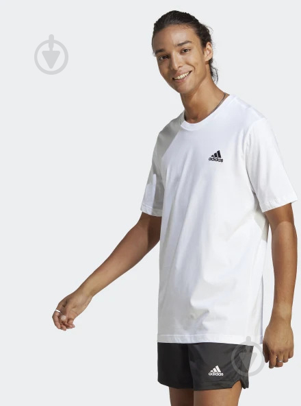 Футболка Adidas M SL SJ T IC9286 р.XL белый - фото 2