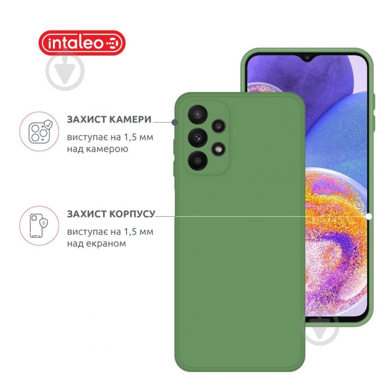 Чехол Intaleo SoftShell для Samsung Galaxy A23 4G зеленый - фото 3