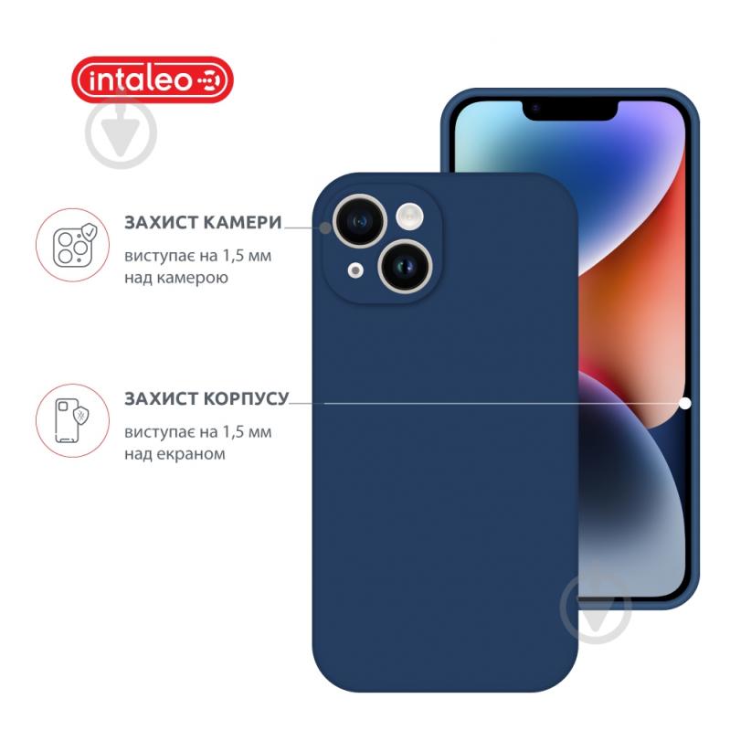 Чехол Intaleo SoftShell для Apple iPhone 14 Plus blue (1283126557712) - фото 3 Чехол Intaleo SoftShell для Apple iPhone 14 Plus blue (1283126557712) - фото 3