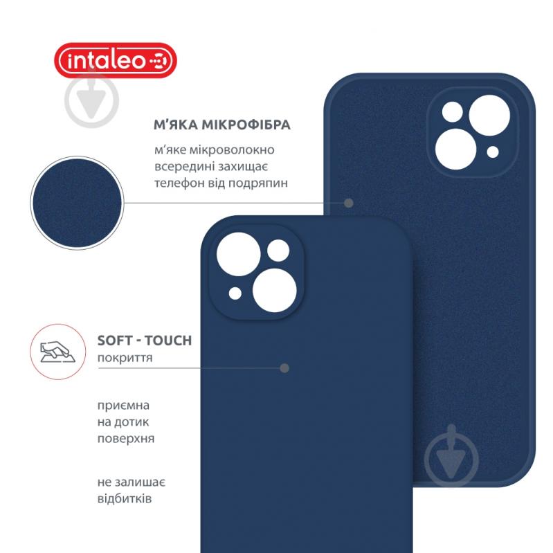Чехол Intaleo SoftShell для Apple iPhone 14 Plus blue (1283126557712) - фото 5 Чехол Intaleo SoftShell для Apple iPhone 14 Plus blue (1283126557712) - фото 5