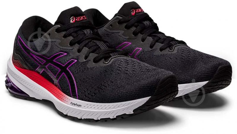 Кросівки жіночі демісезонні Asics GT-1000 11 1012B197-003 р.39,5 чорні - фото 3