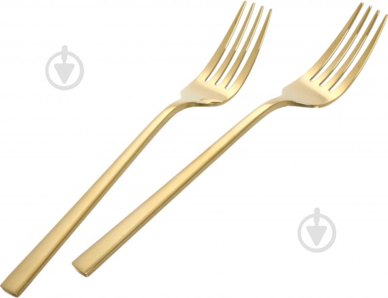 Набор вилок Simplex столовых Dublin Gold 2 шт - фото 3