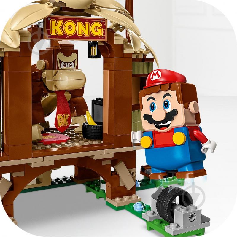 Конструктор LEGO Super Mario Будинок на дереві Донкі Конґ. Додатковий набір 71424 - фото 8