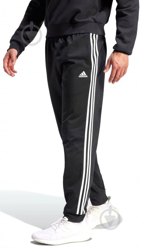 Брюки Adidas M 3S JOG TP TRI H46105 р. S черный - фото 1