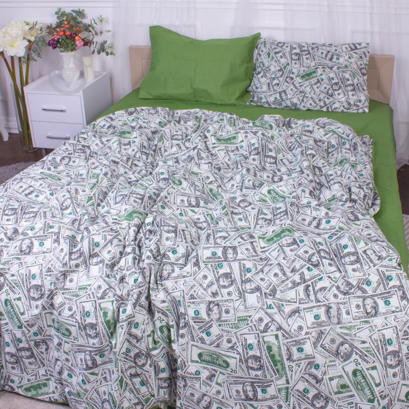 Комплект постельного белья Бязь 17-0589 Dollars 160х220 см мультиколор MirSon - фото 2 Комплект постельного белья Бязь 17-0589 Dollars 160х220 см мультиколор MirSon - фото 2