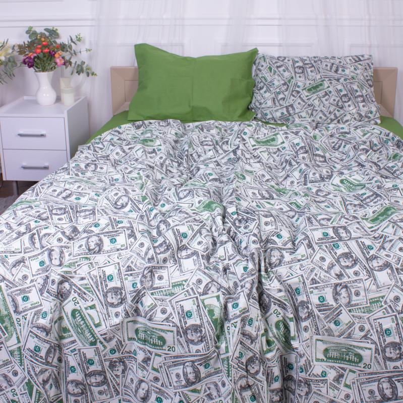 Комплект постельного белья Бязь 17-0589 Dollars 160х220 см мультиколор MirSon - фото 3 Комплект постельного белья Бязь 17-0589 Dollars 160х220 см мультиколор MirSon - фото 3